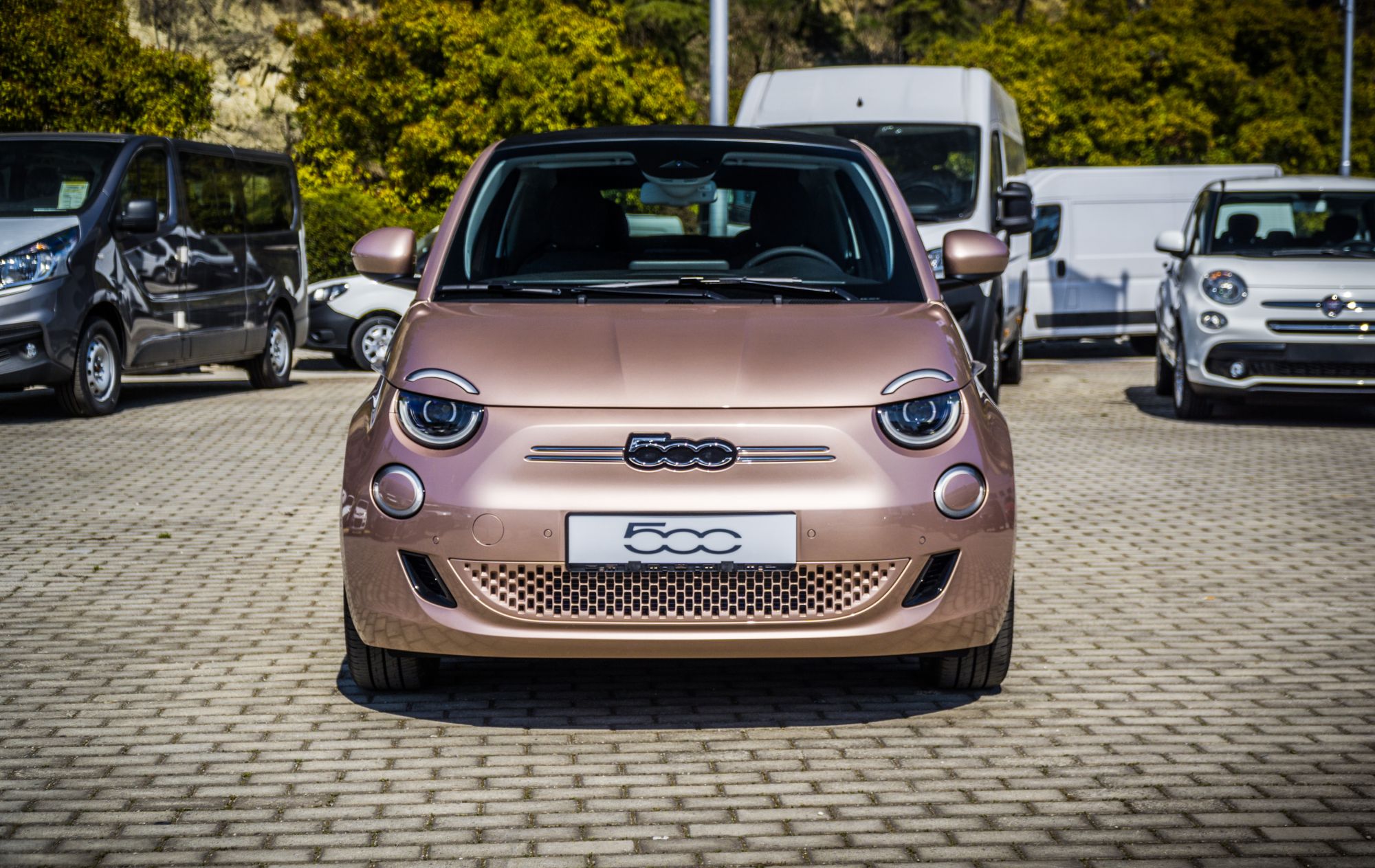 Fiat 500 электромобиль